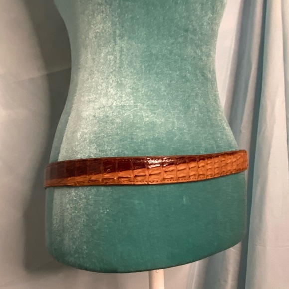 Vintage alligator skin belt - Picture 5 of 5